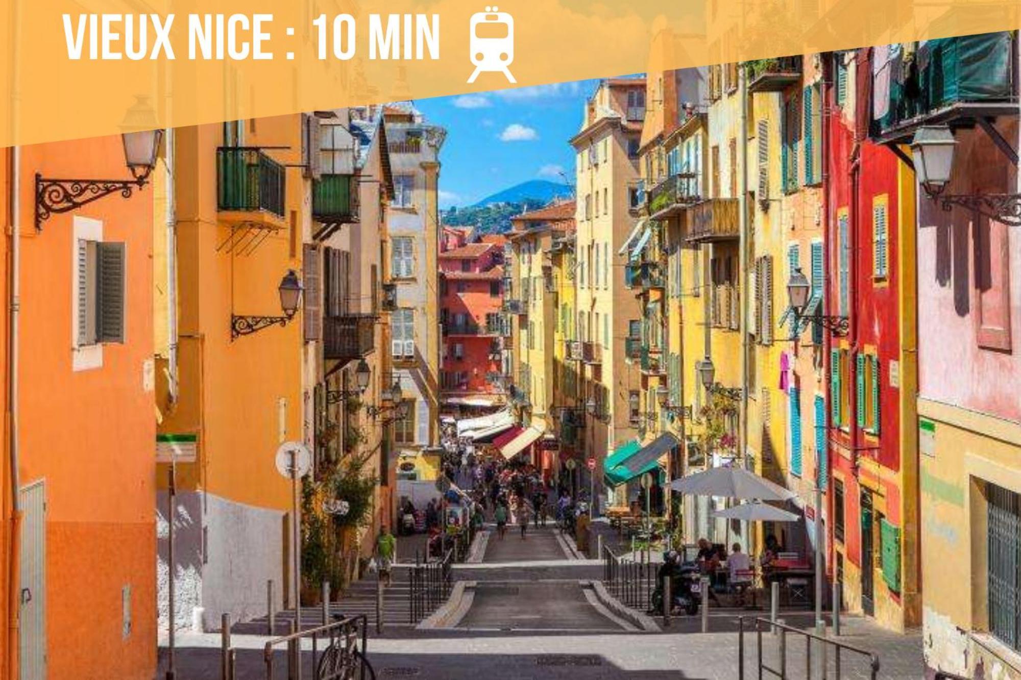 Le Valrose Cocon Urbain Au Coeur De Nice Souplex 外观 照片